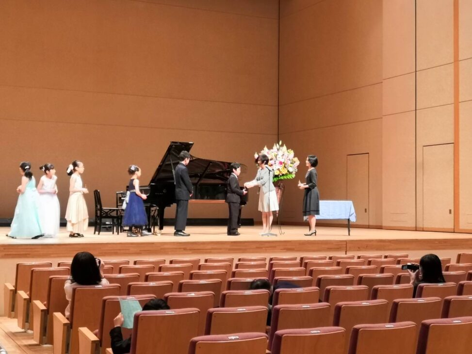 ピアノの発表会