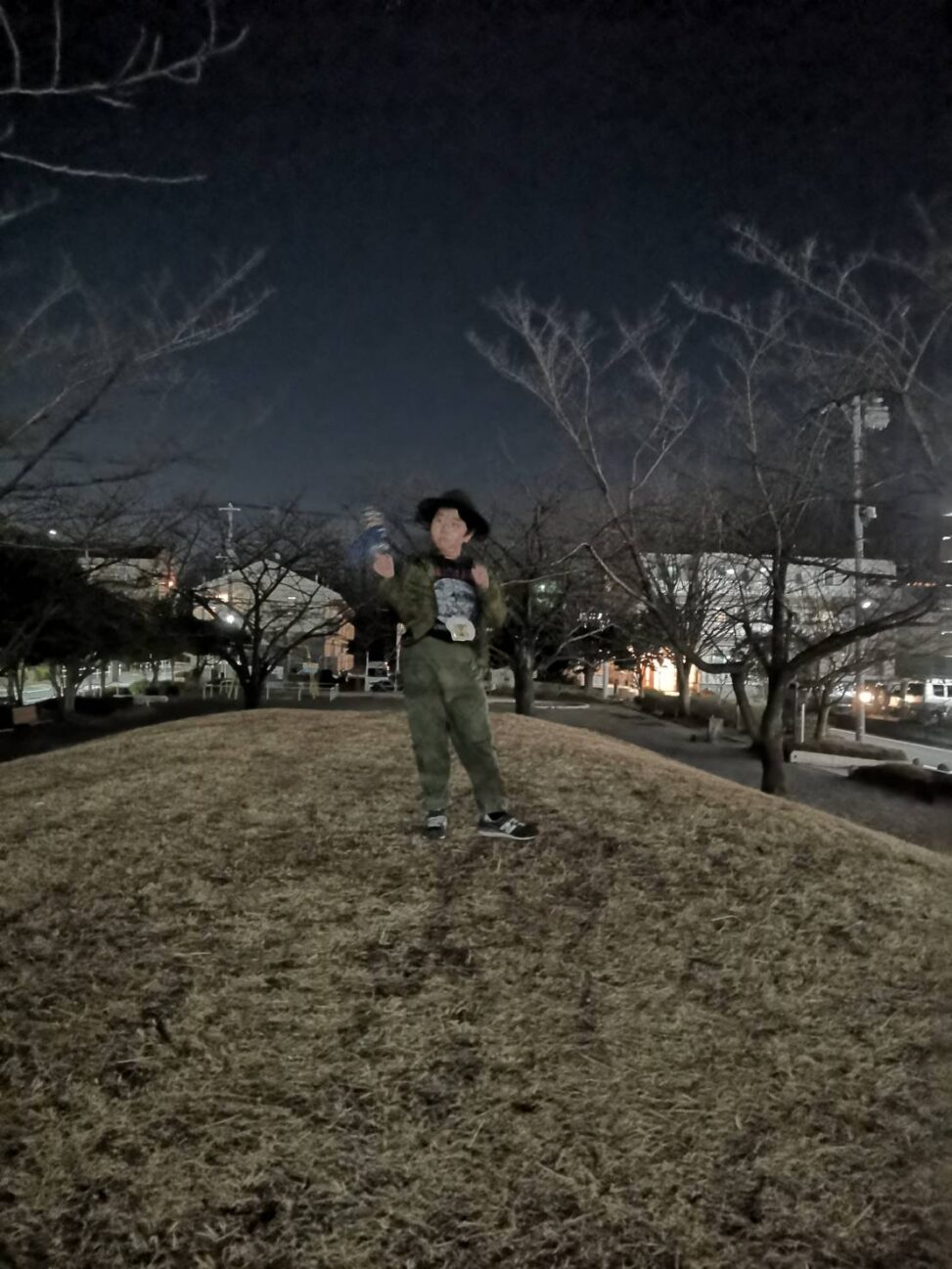 ナイトプール帰り