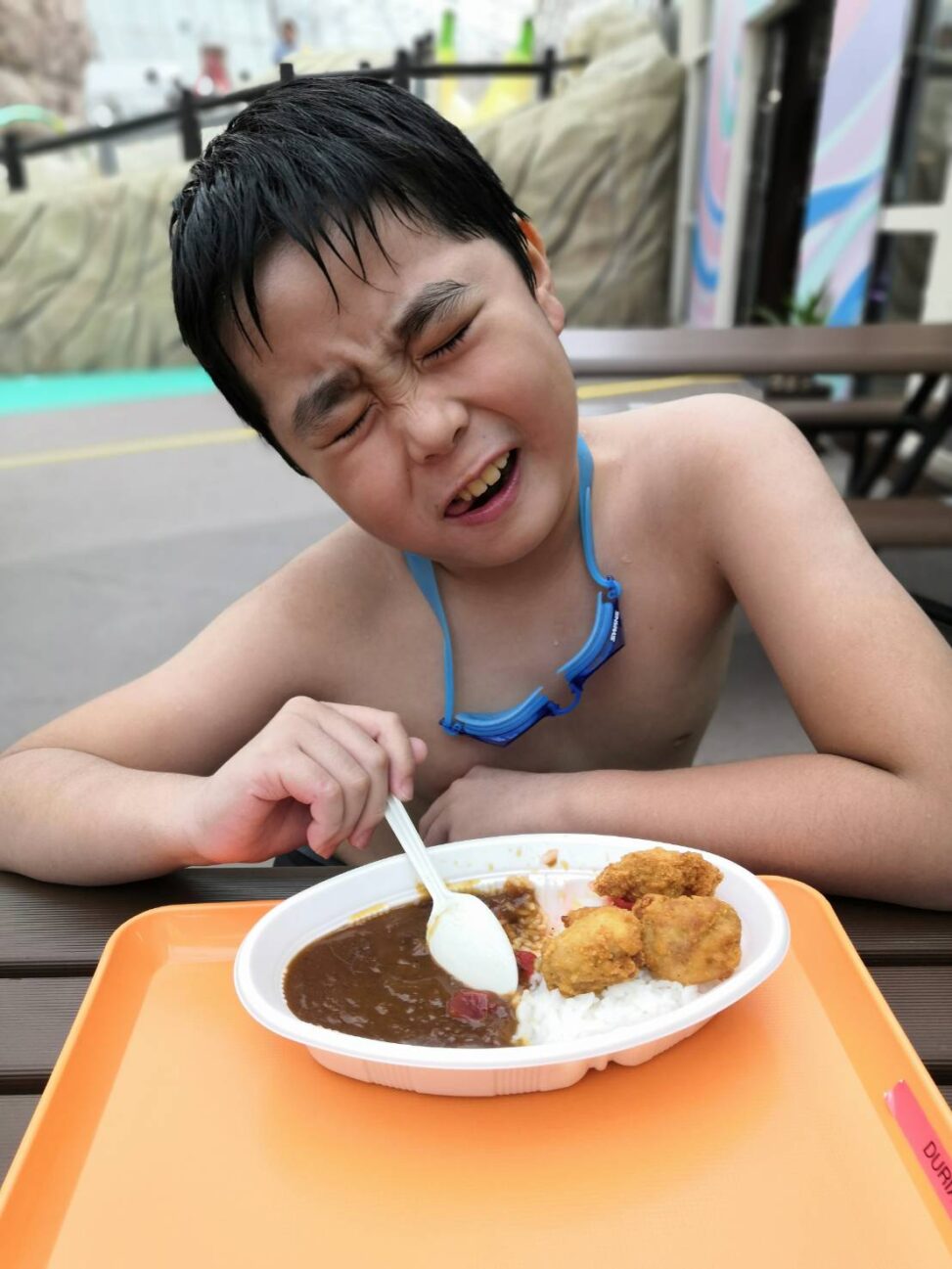 唐揚げカレー